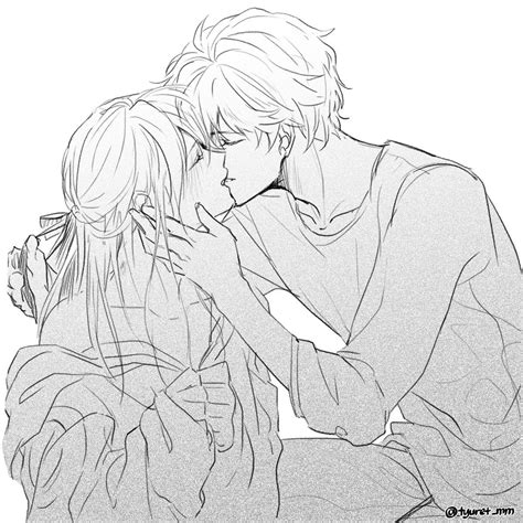 Pin By Tamy On My Ship Will Sail 4ever Mystic Messenger Anime Love Couple Manga Couple