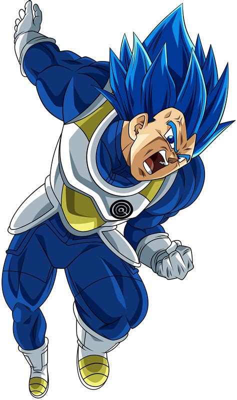 Anime Dragon Ball Super Vegeta Ssj Blue Full Power Hd