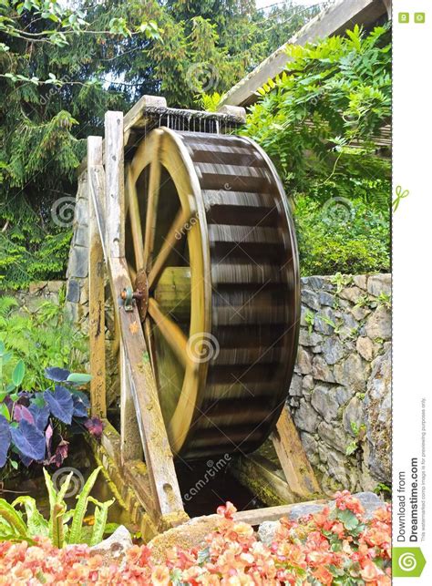 Waterwheel Hydroelectric Power Stock Photo Image Of Waterwheel Water