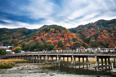 Autumn At Togetsukyo Bridge 渡月橋 Arashiyama Kyoto Japan Flickr
