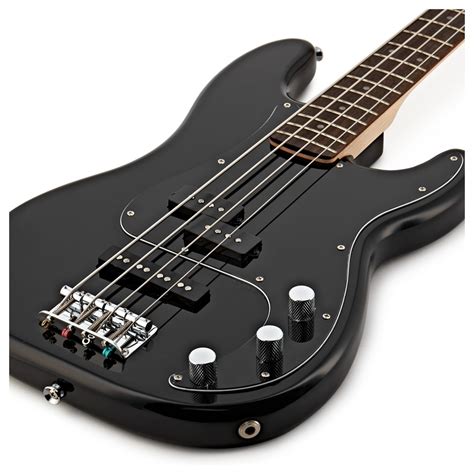 Squier Affinity Series Precision Bass Pj Pack Black At Gear4music