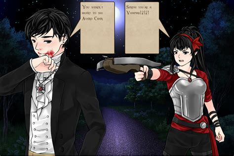 Manga Creator Vampire Hunter Page1 By Justmonika101 On Deviantart