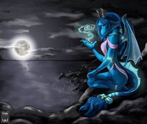 Watergleaming In The Moonlight By Mrhart Hentai Foundry