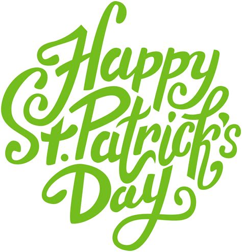 Happy st patricks day vector clipart and illustrations (13,900). Happy St Patrick's Day PNG Clip Art Image | Gallery ...