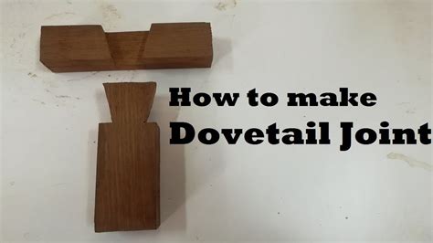 How To Make Dovetail Joint Half Lap Dovetail Joint Engineering