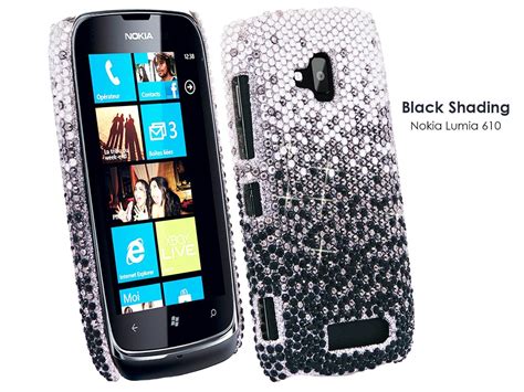 Luxury Beauty Crystal Diamond Bling Bling Phone Case Cover For Nokia