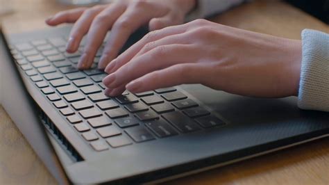 Hands Typing On Computer Keyboard Moving Stock Footage Sbv 334821732
