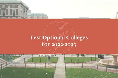 Test Optional Colleges For 2022 2023 The College Curators