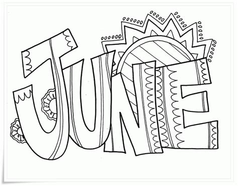 Download and print out this june coloring page. Free Printable Coloring Pages June - Coloring Home