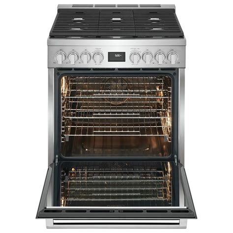 Electrolux 30 Dual Fuel Freestanding Range In Stainless Steel Nfm