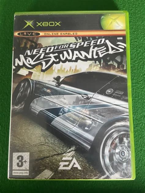 Xbox Need For Speed Most Wanted Game Pal Version Picclick