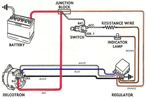 1970 Mustang Voltage Regulator Wiring Diagram