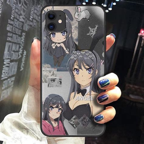 Mai Sakurajima Phone Case Anime Phone Case Shell For Iphone Etsy