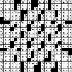 Crossword labs is a crossword puzzle maker. Printable Universal Crossword Puzzle Today / Andrews ...
