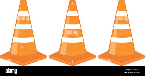 Traffic Cone Vector Illustration Design Stock Vector Image And Art Alamy
