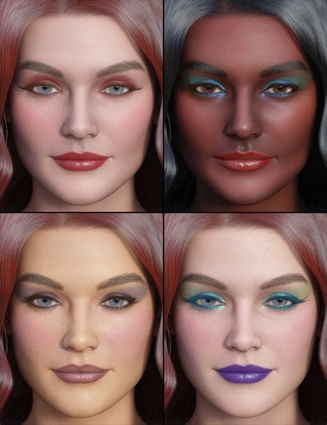 Ultimate Makeup Layer System For Genesis 9 Daz 3d