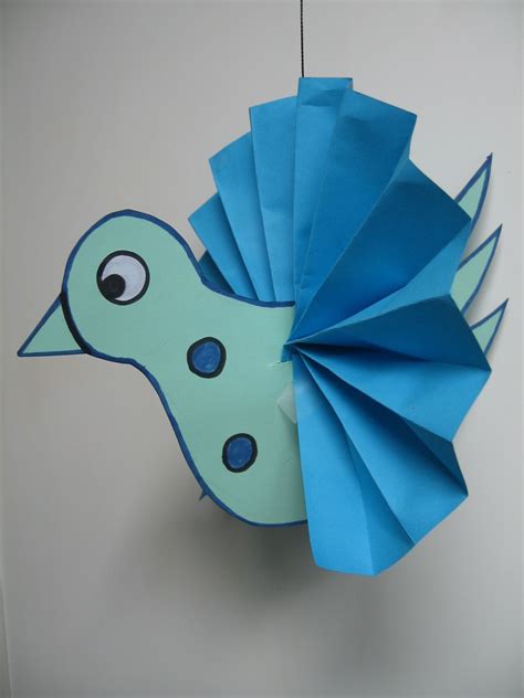 3d Birds Paper Birds Animal Crafts Bird Crafts