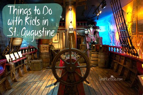 Things to Do with Kids in St. Augustine Florida - JaMonkey