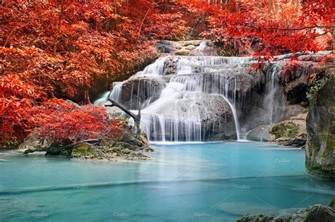 Amazing Waterfall Stock Photo Containing Thailand And Amazing Nature