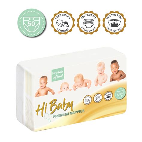 Hi Baby Premium Nappies 50s Buy Baby Nappies Online Exigocare