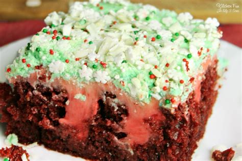 Mommy s kitchen recipes from my texas kitchen vintage. Red Velvet Poke Cake for Christmas - Kitchen Fun With My 3 ...