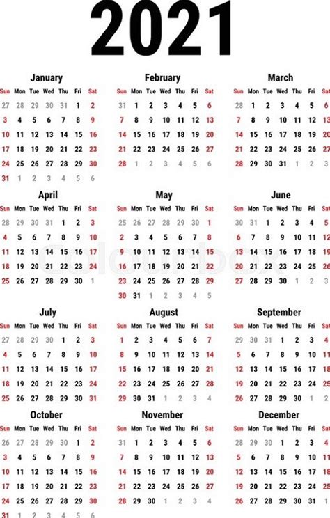 Important note regarding paper size: 2021 Calendar Template 3 Year Calendar Full Page | Free ...
