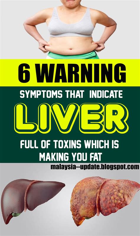 6 Warning Symptoms That Indicate A Liver Full Of Toxins Which Is Making