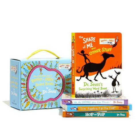 the little blue box of bright and early board books by dr seuss by dr seuss board book