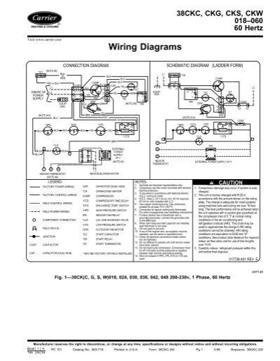 Wiring Diagram Carrier Air Conditioner Wiring Draw And Schematic