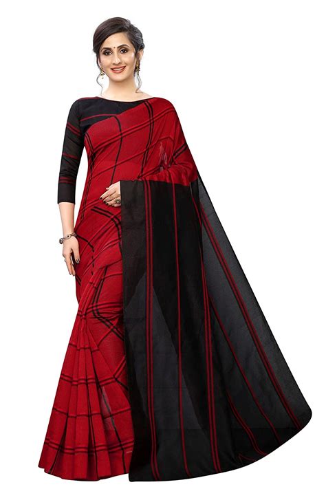 Amazon Cotton Saree Below Rupees 200 To 500 With Blouse Online Shopping Women Sarees Shoping