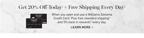 Williams and sonoma credit card. Cookware, Cooking Utensils, Kitchen Decor & Gourmet Foods | Williams Sonoma