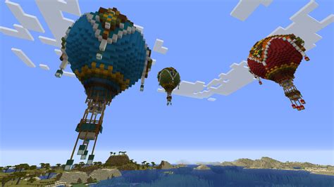 Hot Air Balloons Minecraft Map