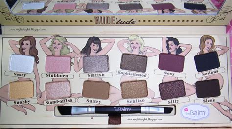 My Kichay Kit REVIEW TheBalm Nude Tude Eyeshadow Palette Swatches