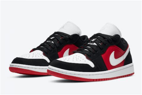 Nike Air Jordan 1 Low Gs Chicago Reverse Black Toe For Sale Dc0774 016