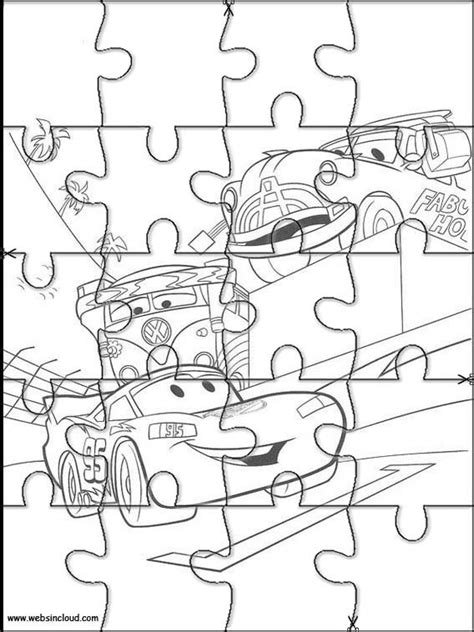 Printable Jigsaw Puzzles To Cut Out For Kids Cars 63 Printable Puzzles