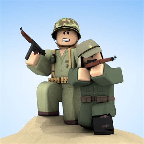 Rendered Some Soldiers From My Wwii Fps Roblox