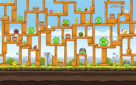 Angry Angry Birds 1080p Birds Game Green Pigs Green Pigs Hd