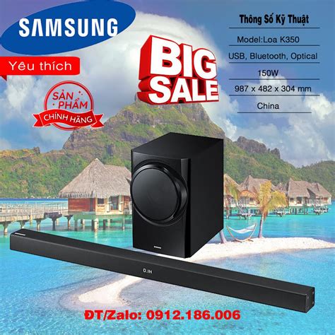 It isn't exactly new, but the price. Loa Soundbar 2.1 Kênh Samsung HW-K350 - Hàng Chính Hãng ...