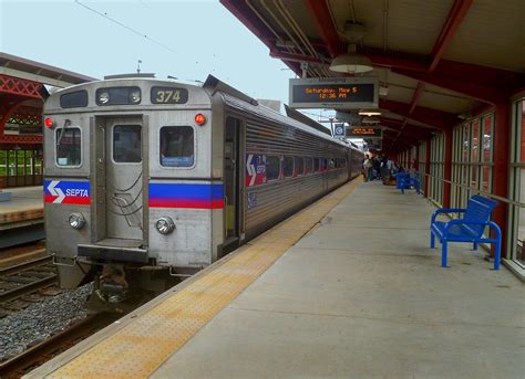 Septa Regional Rail Train At Wilmington De Station Flickr