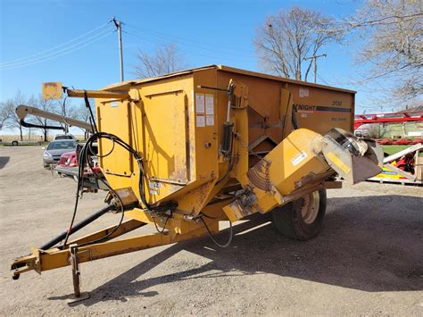 2008 Kuhn Knight 3130 Grinders And Mixer 14500 Machinery Pete