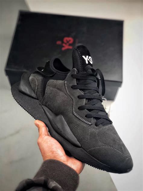 Yohji Yamamoto Y3 Kaiwa Chunky All Black Sneakers Sneakers Nike