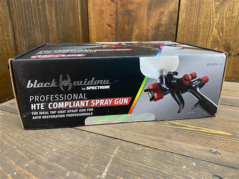 Spectrum Black Widow Professional Hte Compliant Spray Gun New Bw