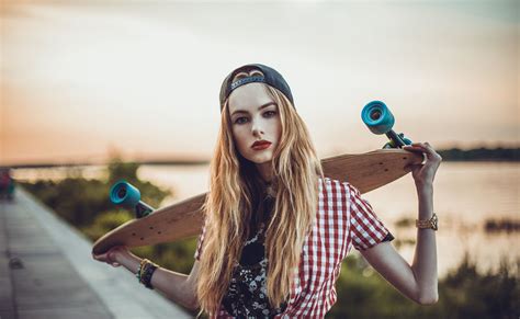 7 Barefoot Rider Girl 2 By Maxim Vasechko On 500px Portrait Pinterest Skateboard