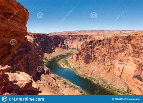 Colorado River In The Grand Canyon National Park Arizona United