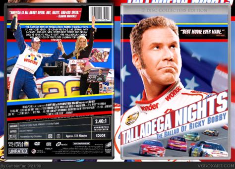 talladega nights the ballad of ricky bobby movies box art cover by cubbiefan