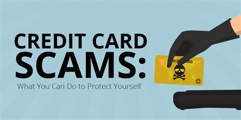 Credit Card Scams How To Protect Yourself Infographic