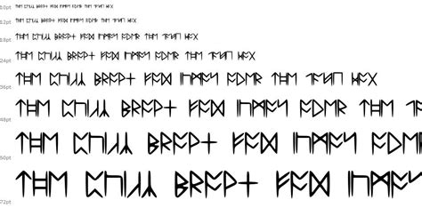 Standard Celtic Rune Font By Halehill Fontriver