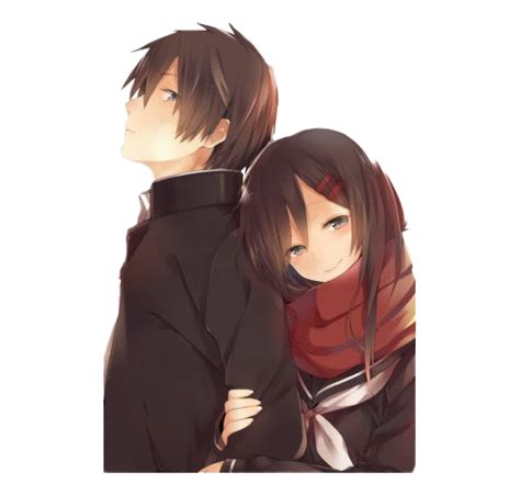 Love Anime Couple Transparent Png All