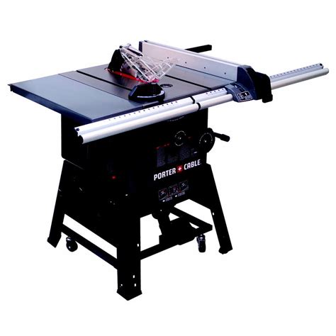 Porter Cable 10 In Carbide Tipped Steel Blade 15 Amp Table Saw At