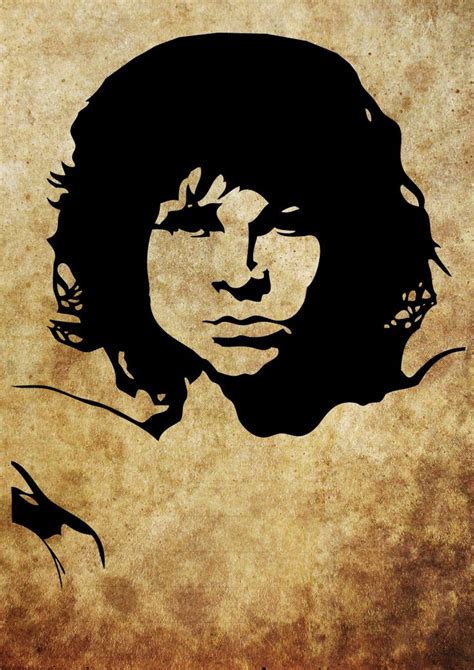 Vector Jim Morrison Tutorial Jim Morrison Morrison Artwork